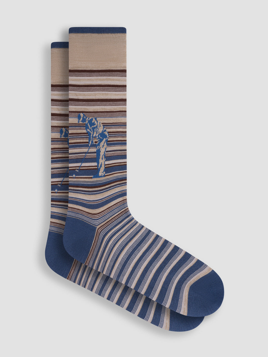 DRESS SOCKS GOLF (CARAMEL) - BUGATCHI