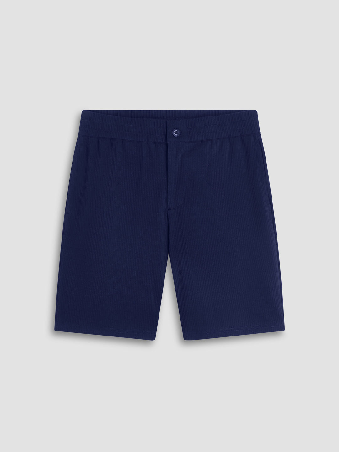 SEERSUCKER DRAWSTRING SHORT (NAVY) - BUGATCHI