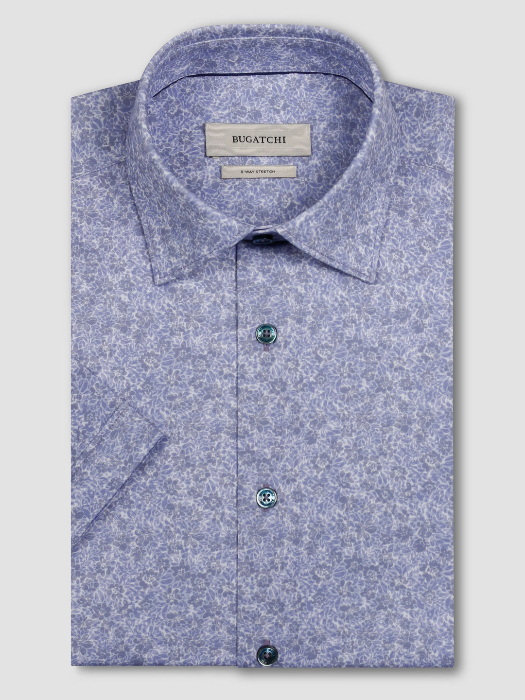 MILES SHORT SLEEVE SHIRT (ORCHID) - BUGATCHI