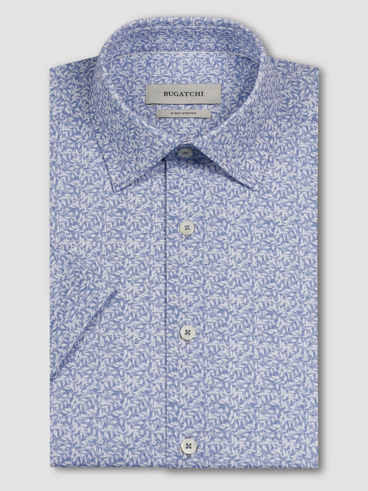MILO SHORT SLEEVE SHIRT (ORCHID) - BUGATCHI