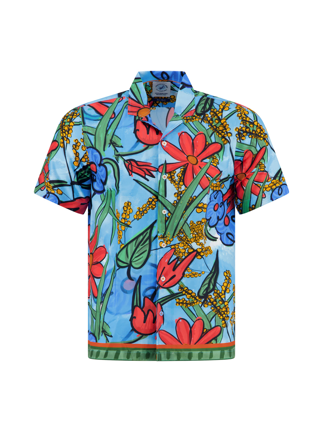SHORT SLEEVE SHIRT (FLORAL) - A FISH NAMED FRED