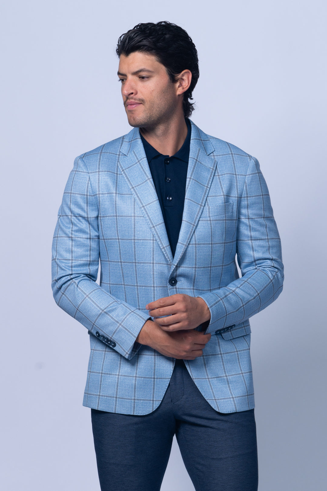 OAKDALE BLAZER (BLUE) - 7 DOWNIE
