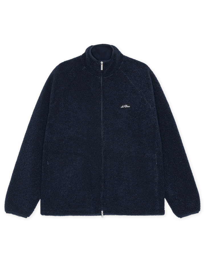 PATCH TEDDY JACKET (NAVY) - LES DEUX