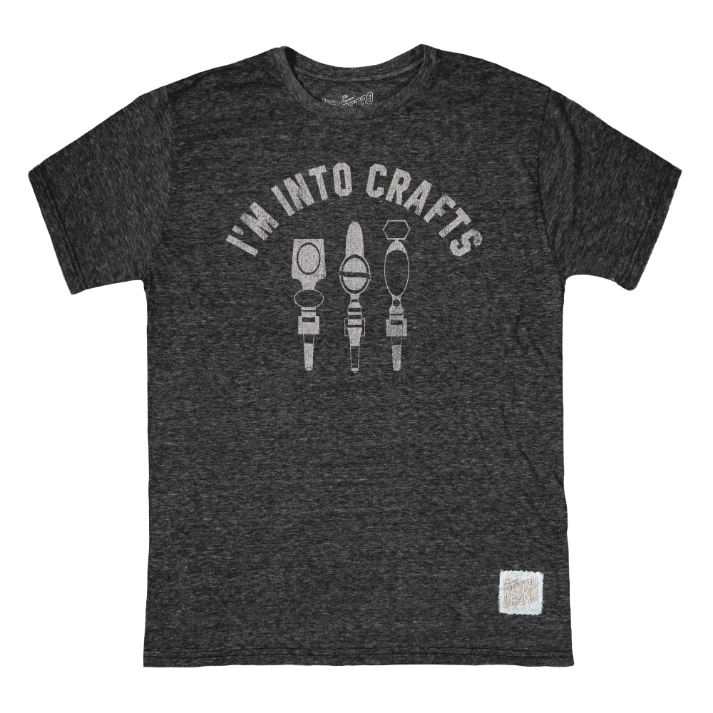 “I’M INTO CRAFTS” T-SHIRT  - RETRO BRAND