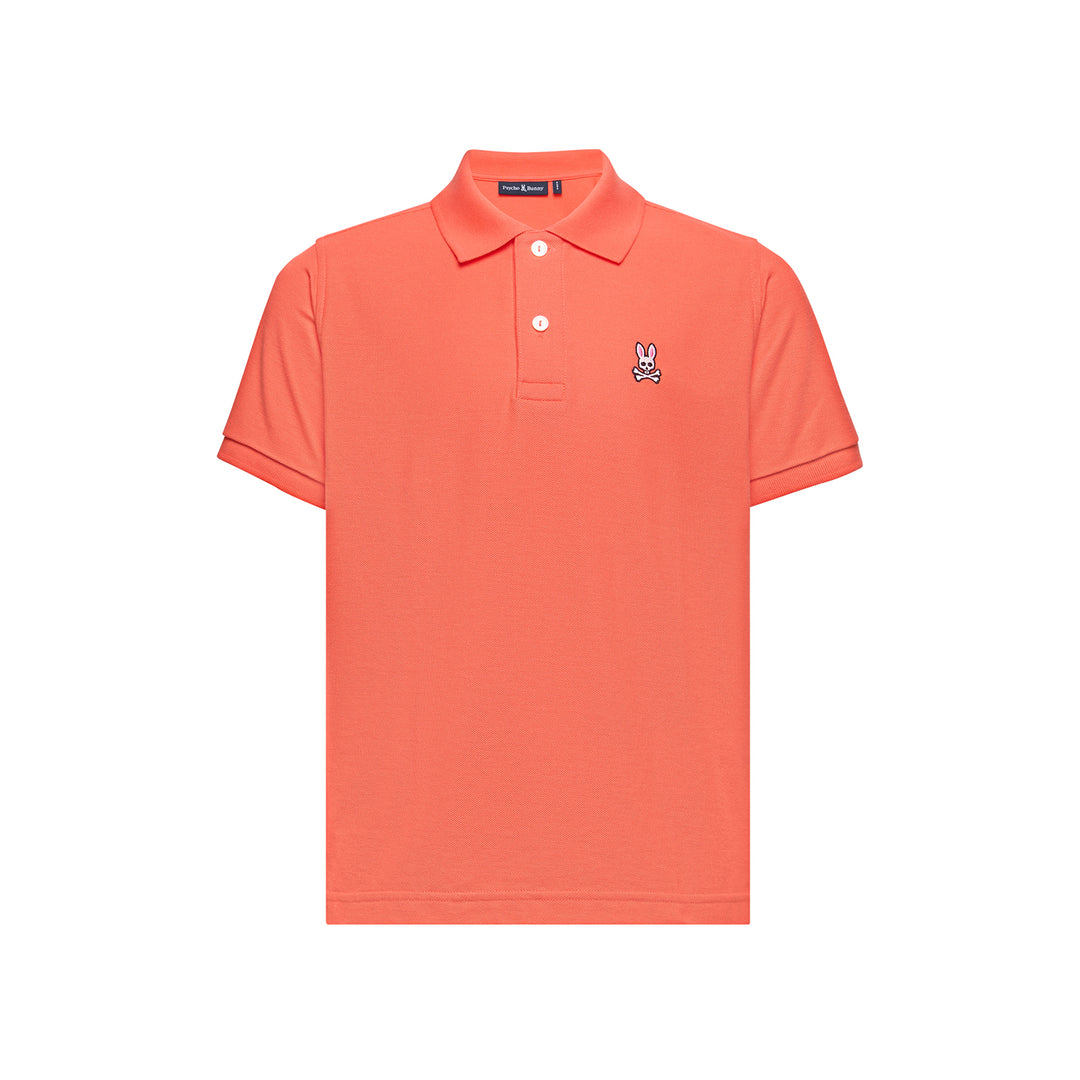 CLASSIC PIQUE POLO (CORAL) - PSYCHO BUNNY