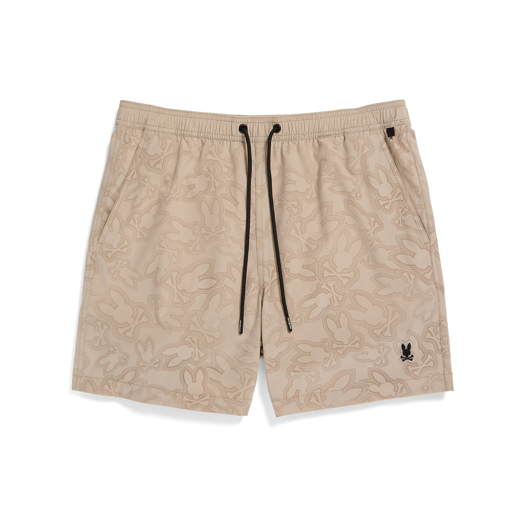 PALMVIEW SWIM TRUNKS (STONE) - PSYCHO BUNNY