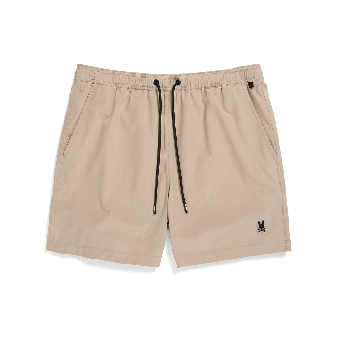 PALMVIEW SWIM TRUNKS (STONE) - PSYCHO BUNNY