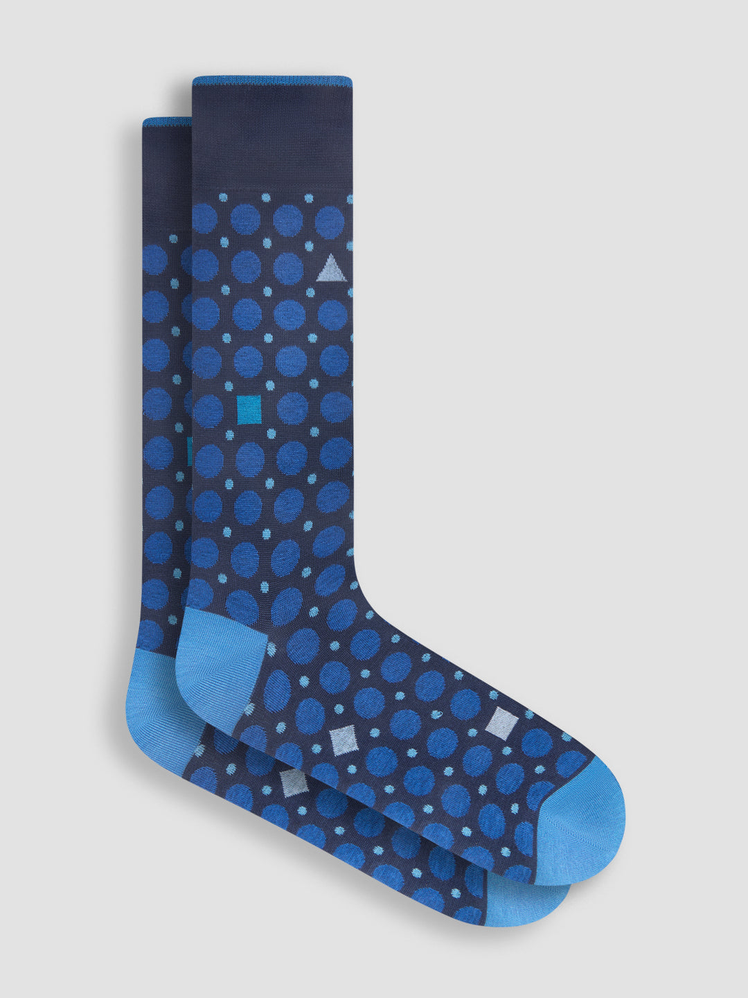 DRESS SOCKS DOT (NAVY) - BUGATCHI