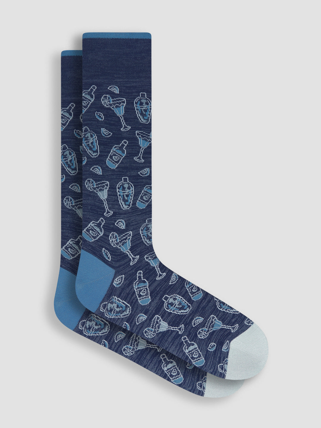 DRESS SOCKS STRIPE (MARTINI) - BUGATCHI