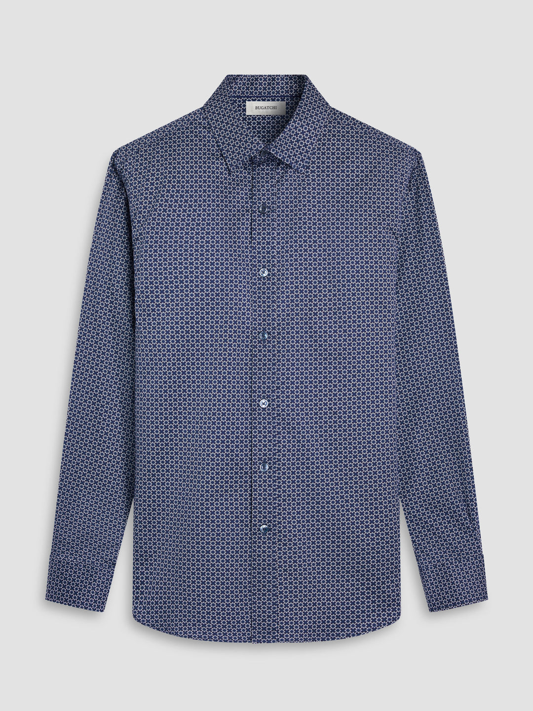 AXEL LONG SLEEVE SHIRT (NIGHTBLUE) - BUGATCHI