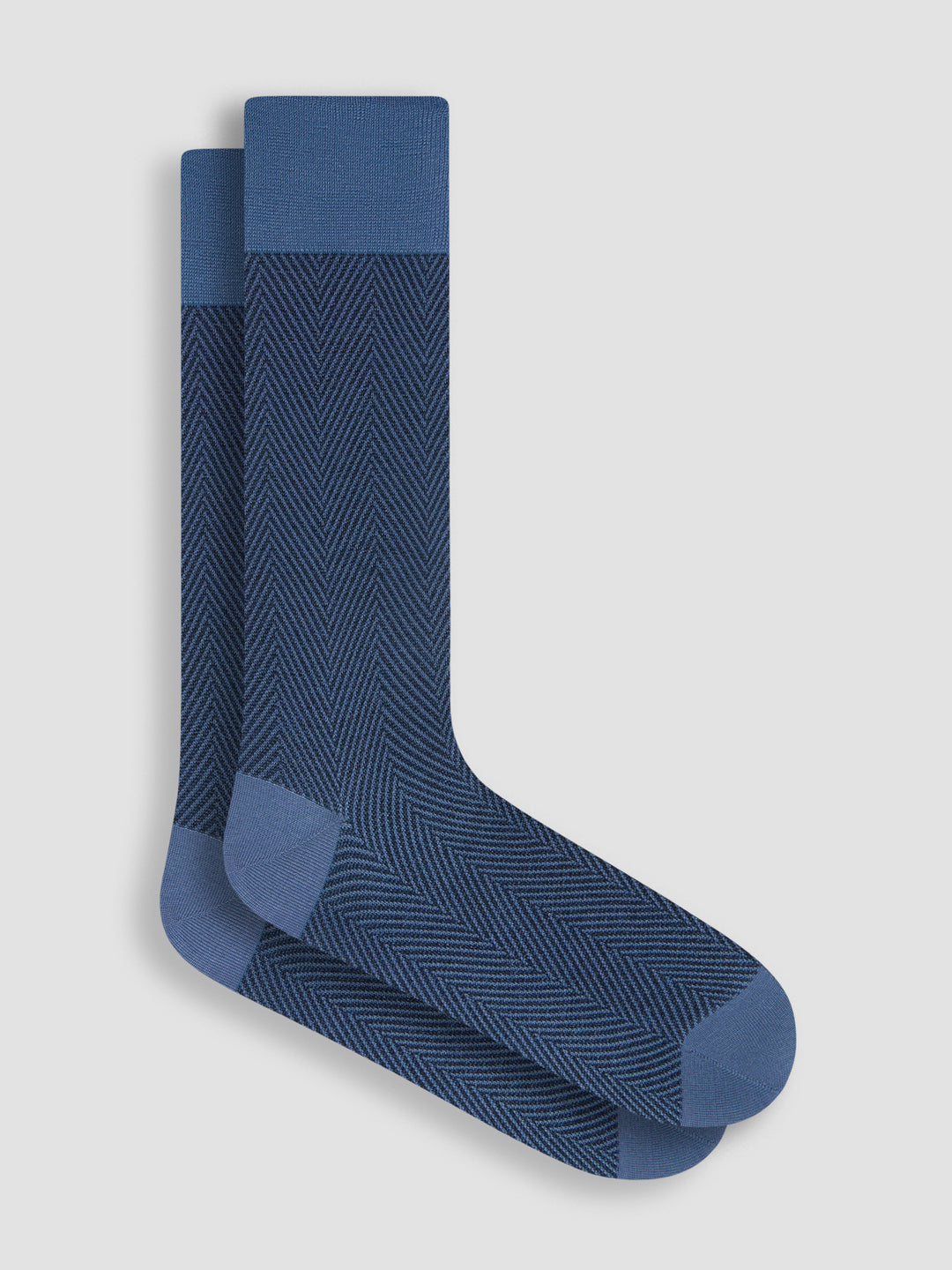 DRESS SOCKS PRINT (NAVY) - BUGATCHI