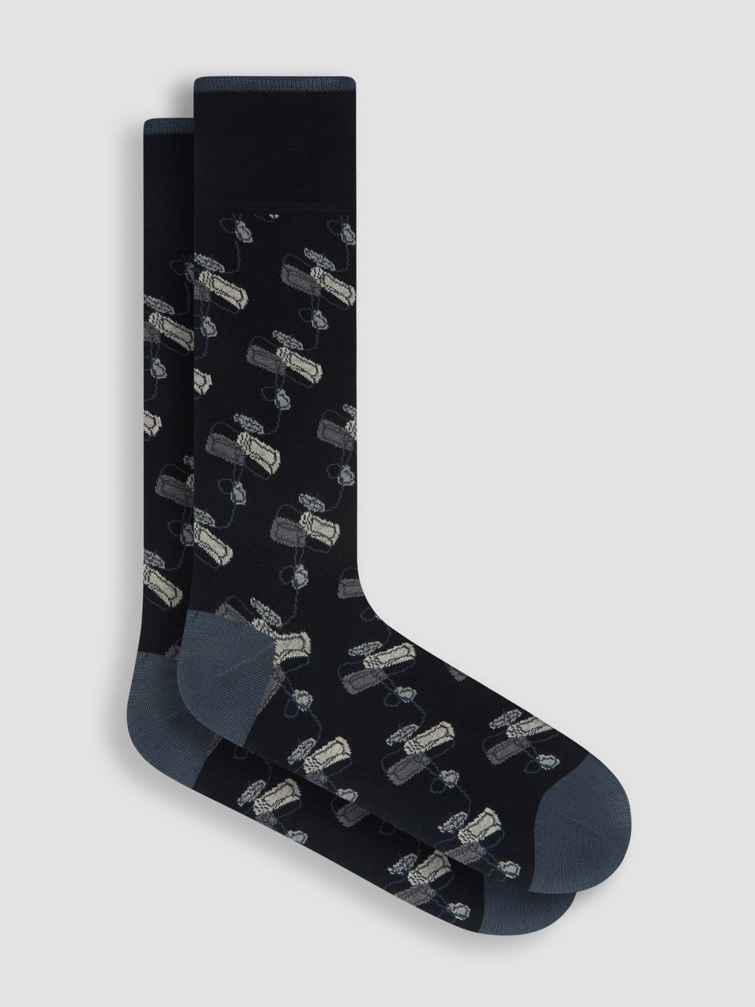 DRESS SOCKS MIX (BLACK) - BUGATCHI