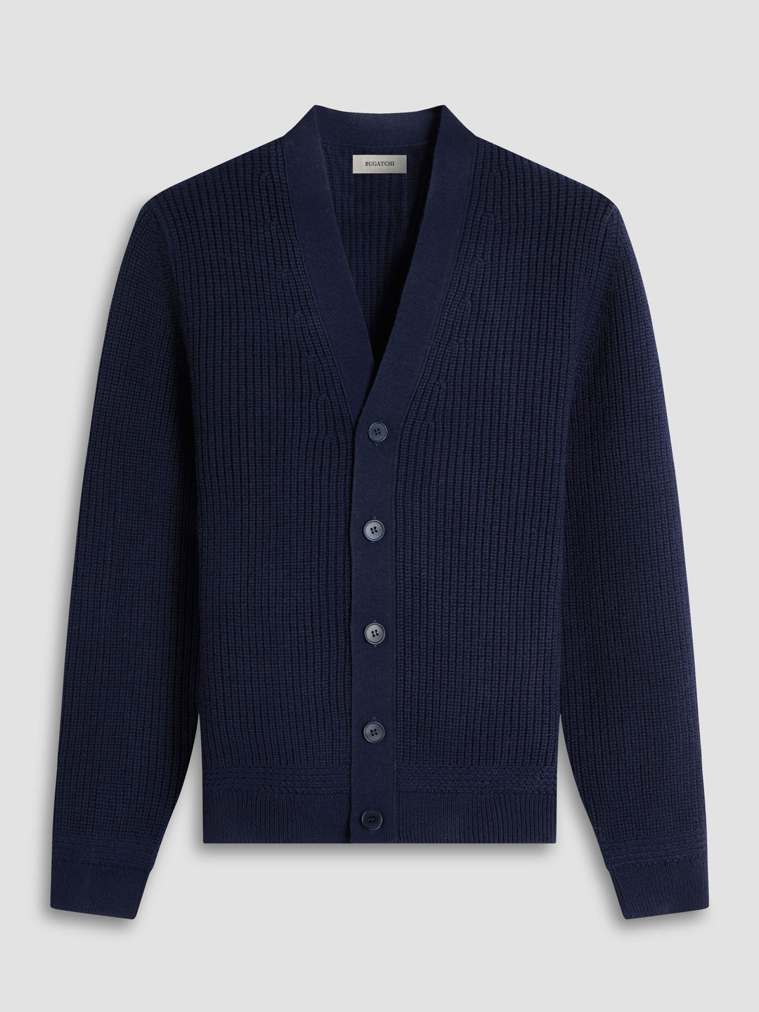 CARDIGAN SWEATER (NAVY) - BUGATCHI