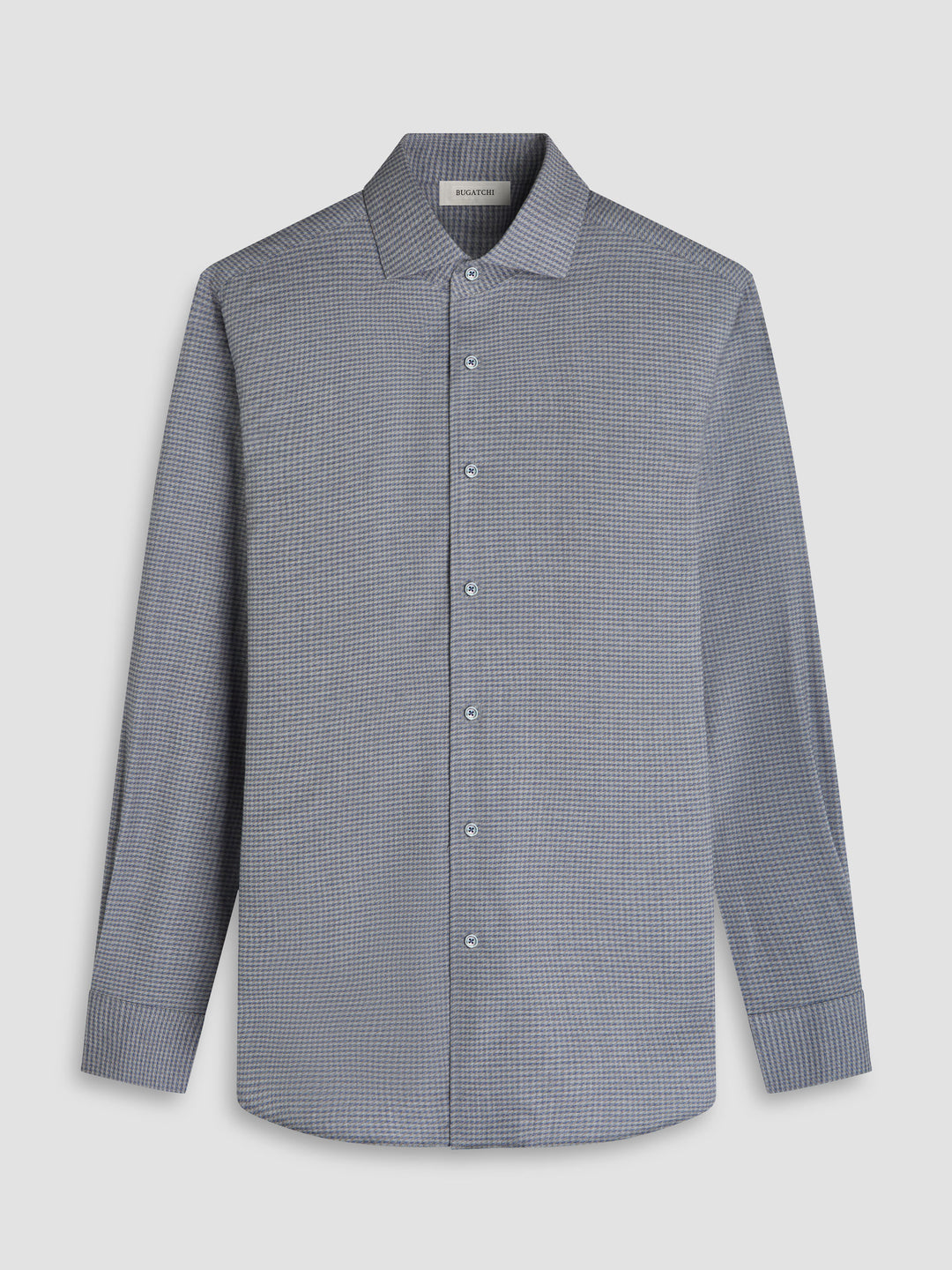 ALVIN PRINTED SHIRT (CEMENT)  - BUGATCHI