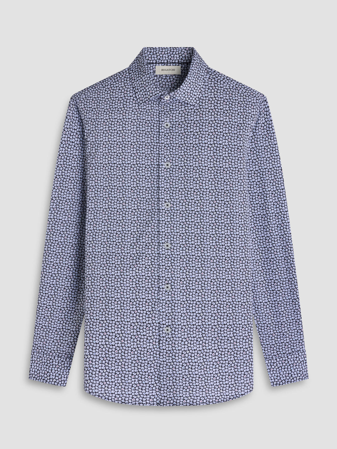 LONG SLEEVE SHIRT (FLORAL) - BUGATCHI