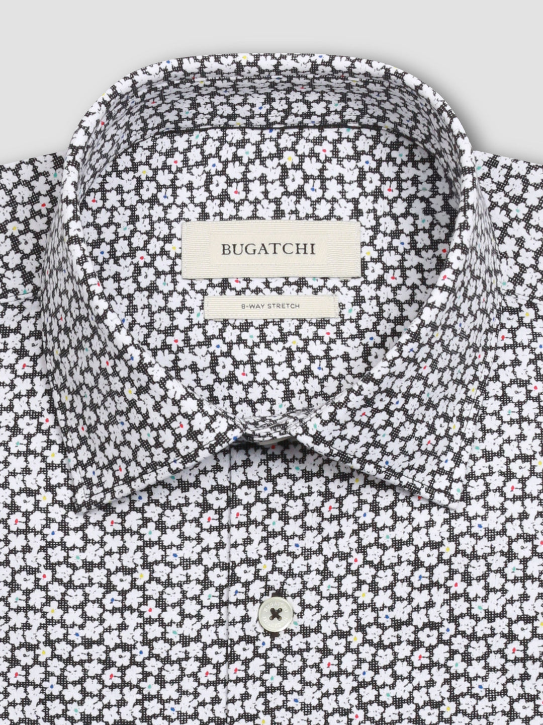 LONG SLEEVE SHIRT (FLORAL) - BUGATCHI