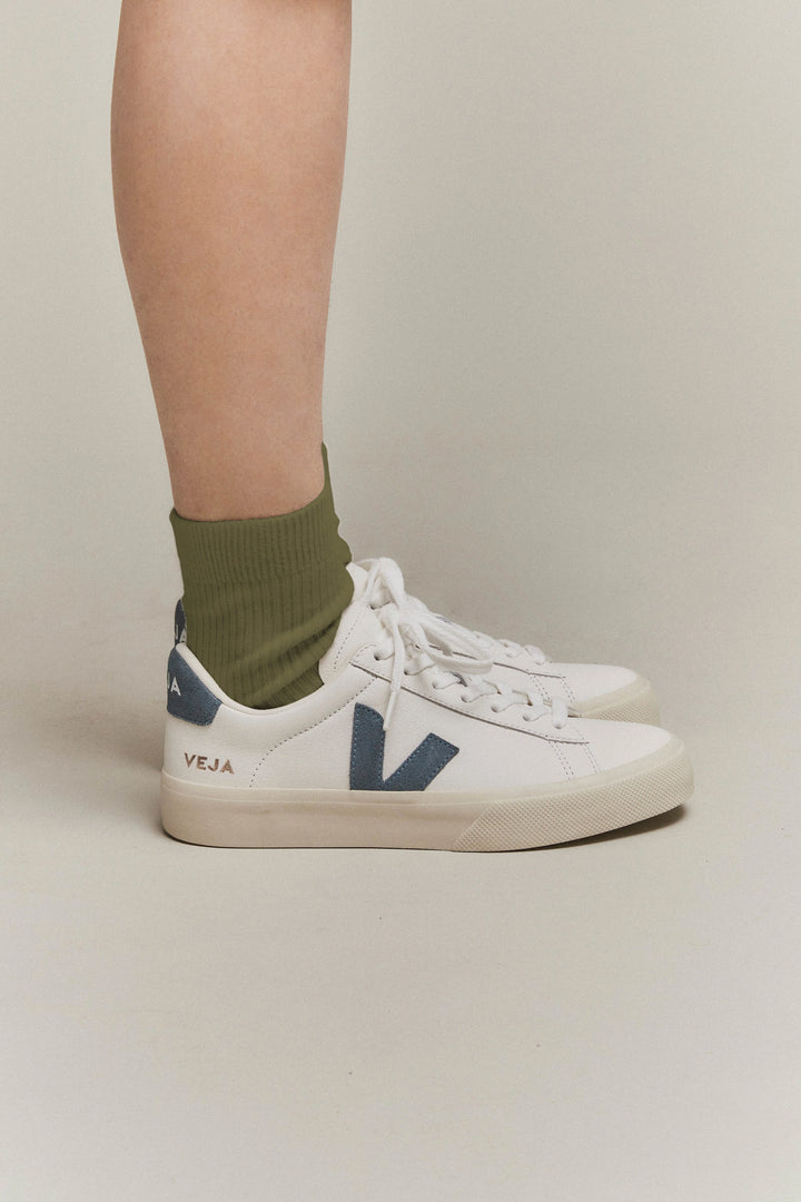 CAMPO LEATHER SNEAKER (WHITE) - VEJA