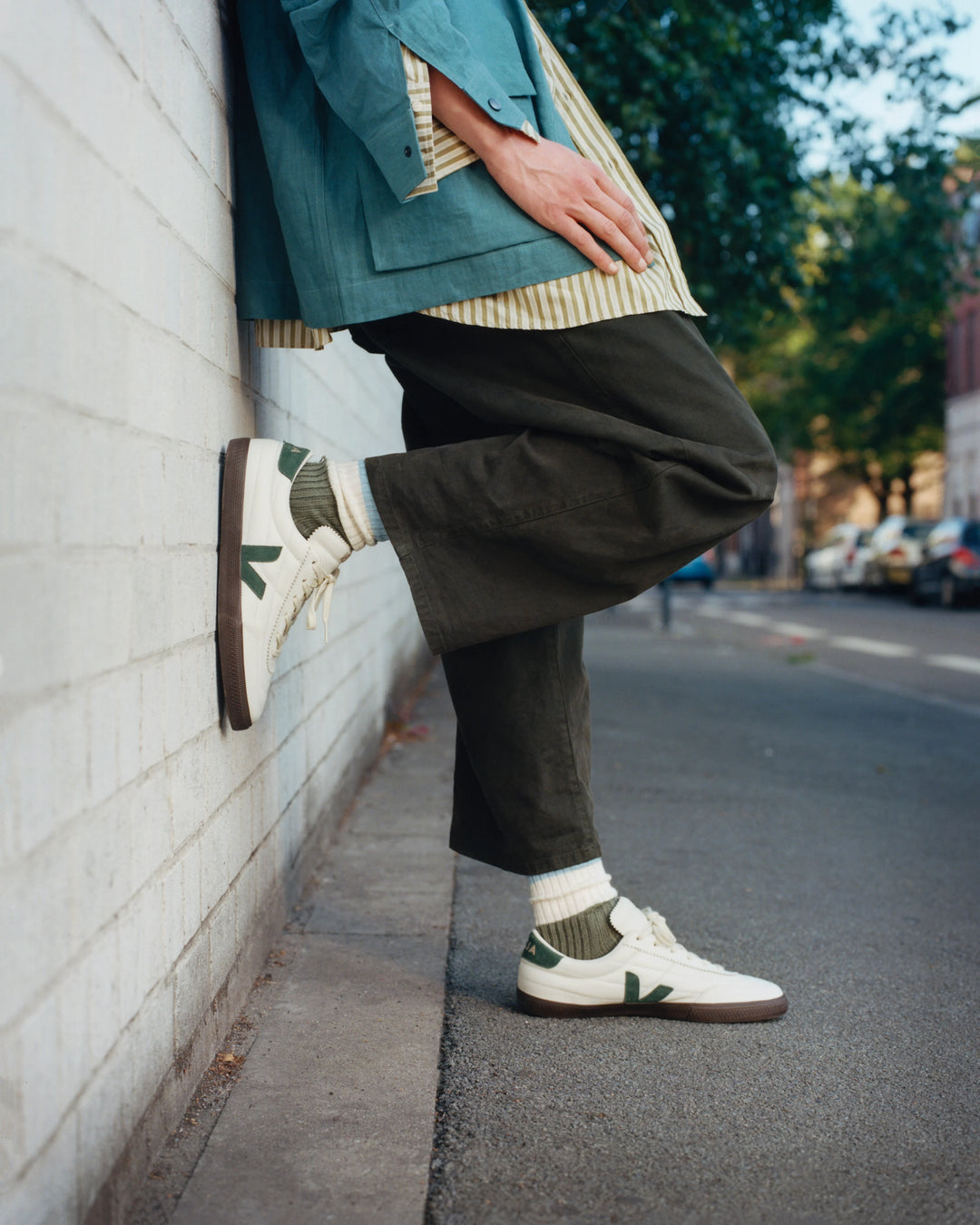 PANENKA LEATHER SNEAKER (WHITE CYPRUS) - VEJA
