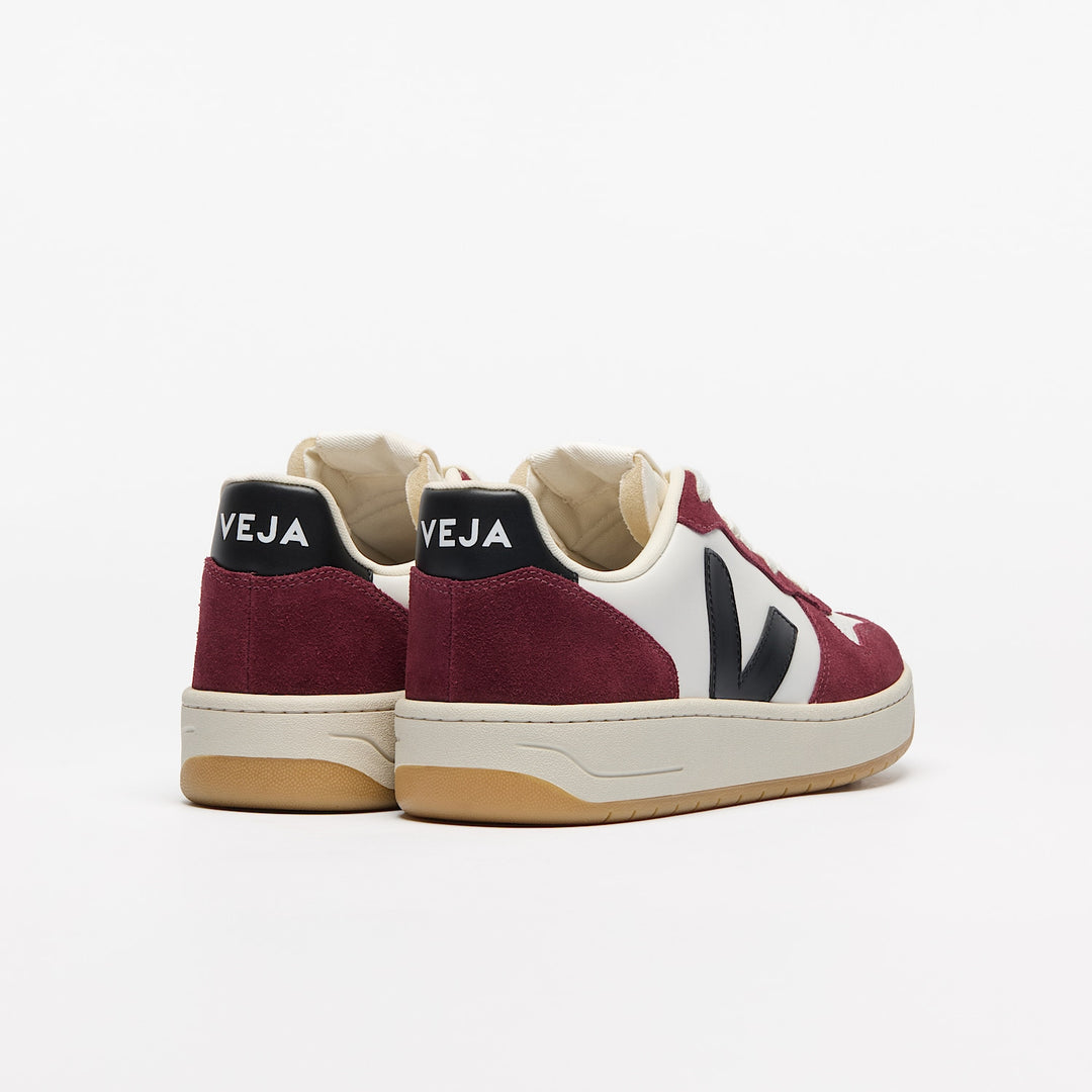 V-10 LEATHER SNEAKER (AMARANTE) - VEJA